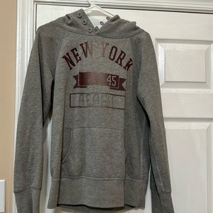 Grey American Eagle Hoodie